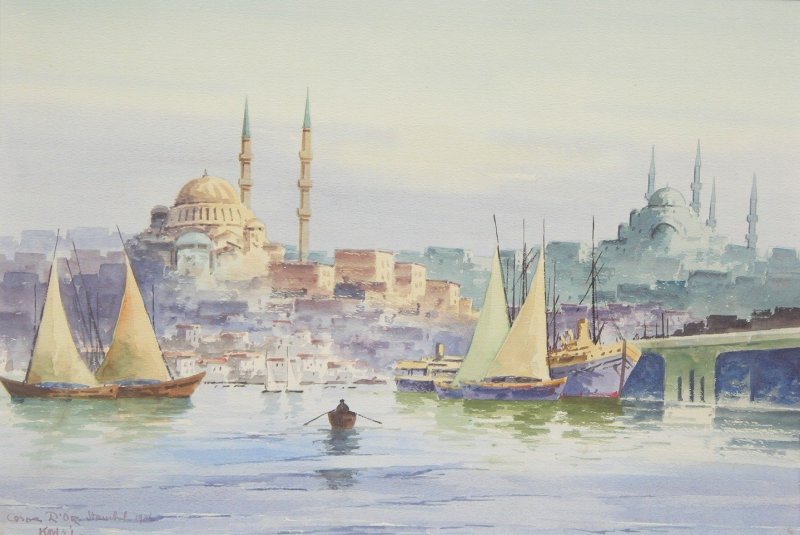 Константинополь пейзаж