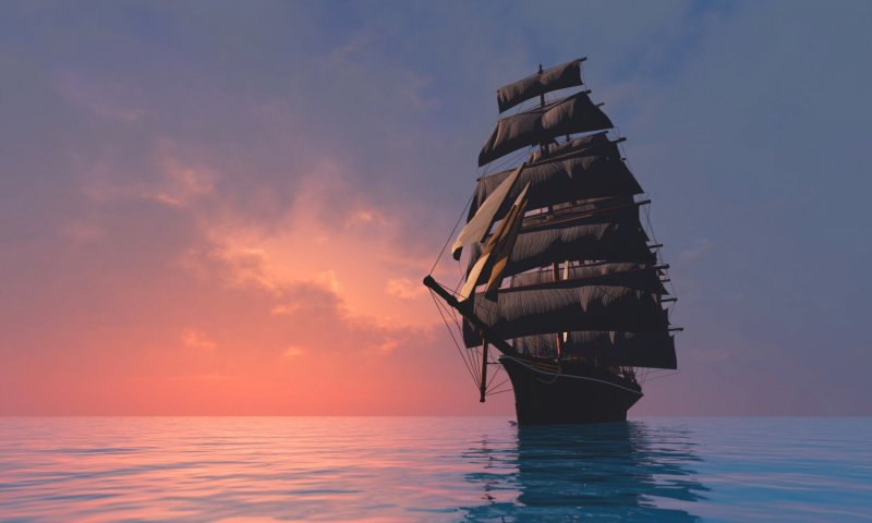 Пиратский корабль обои на телефон вертикальные (89 фото)