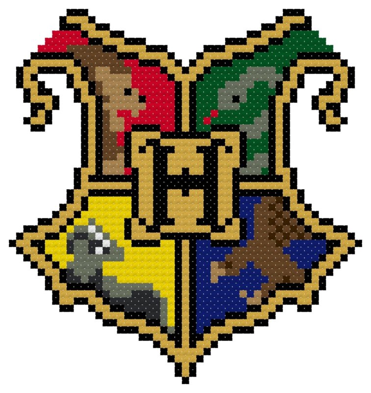 Схемы вышивки крестом Гарри Поттер факультеты