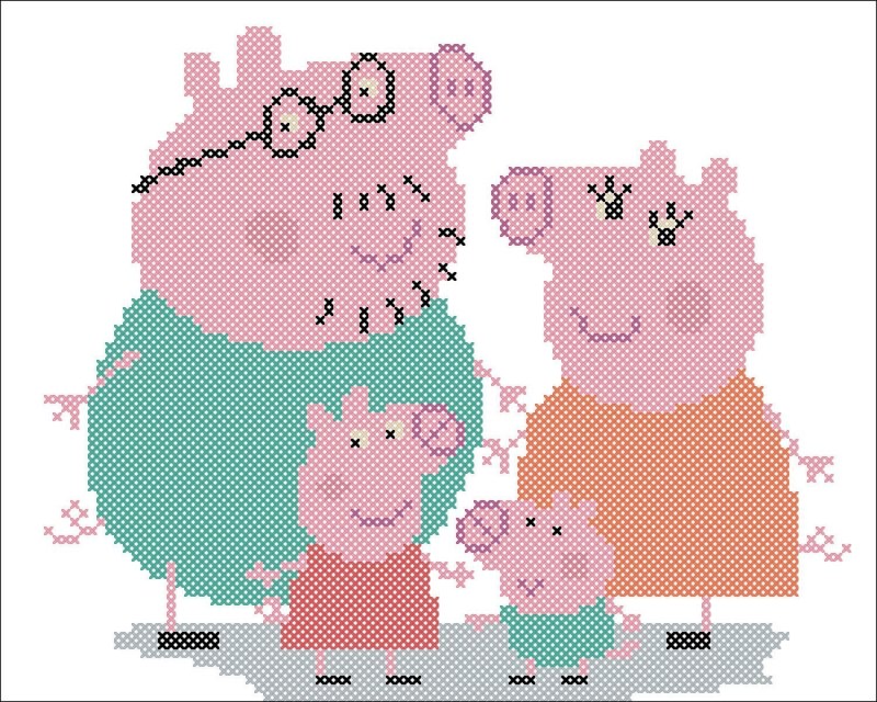 Семья свинки Пеппы