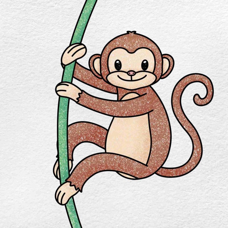 Информатика рисунок обезьяны