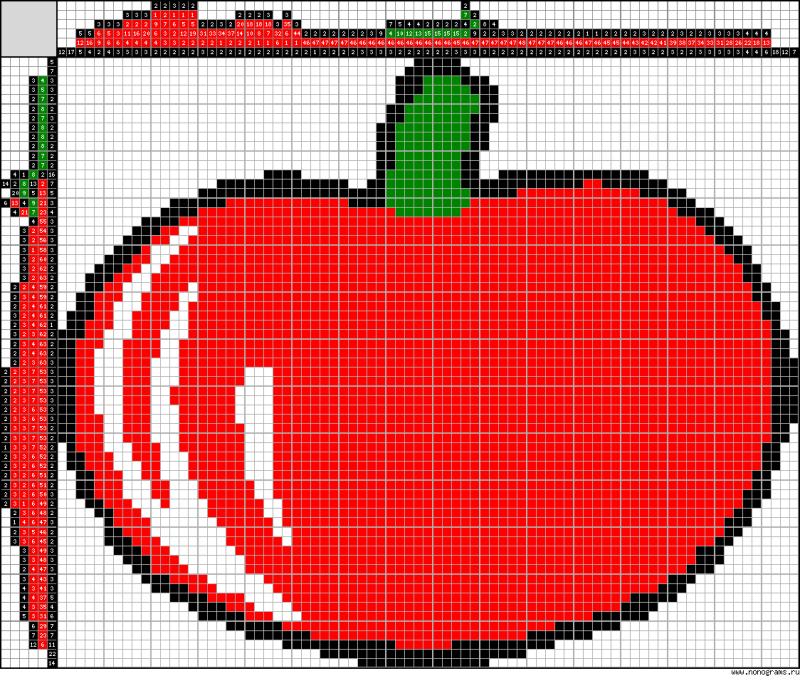 Poisoned Apple Pixel Art
