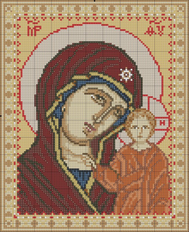 Владимирская икона Божьей матери Риолис