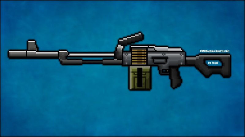 Gun Pixel 2d 32x8