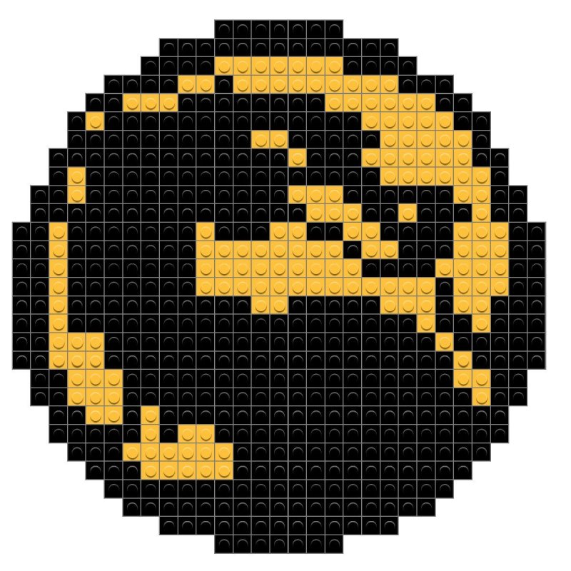 Логотип пиксель арт