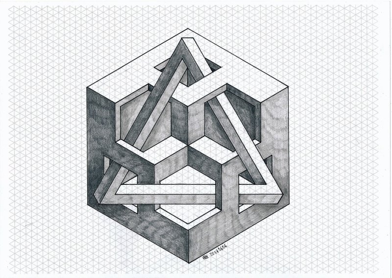 Фигуры Эшера треугольник