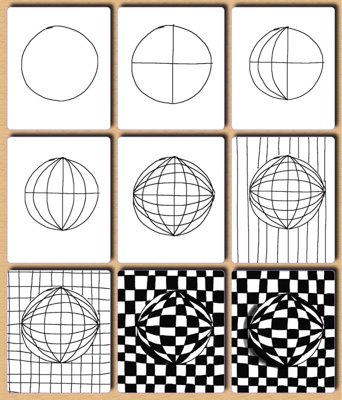 Геометрические рисунки простые