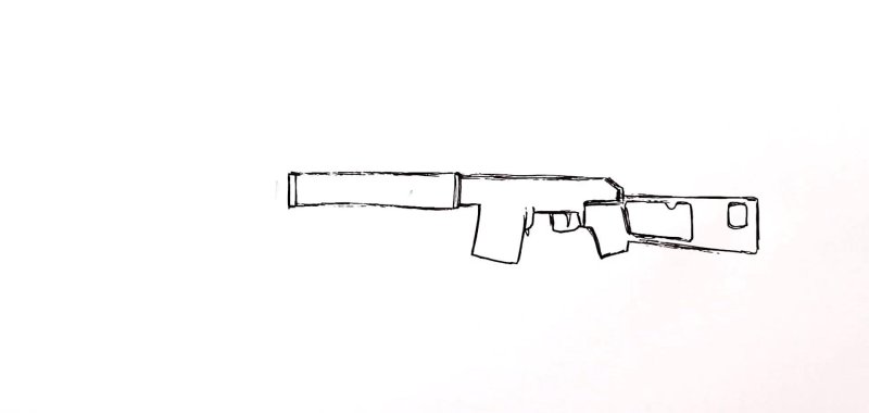 Нарисовать оружие из стандофф