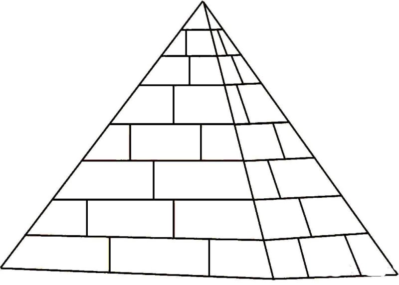 Пирамида для рисования