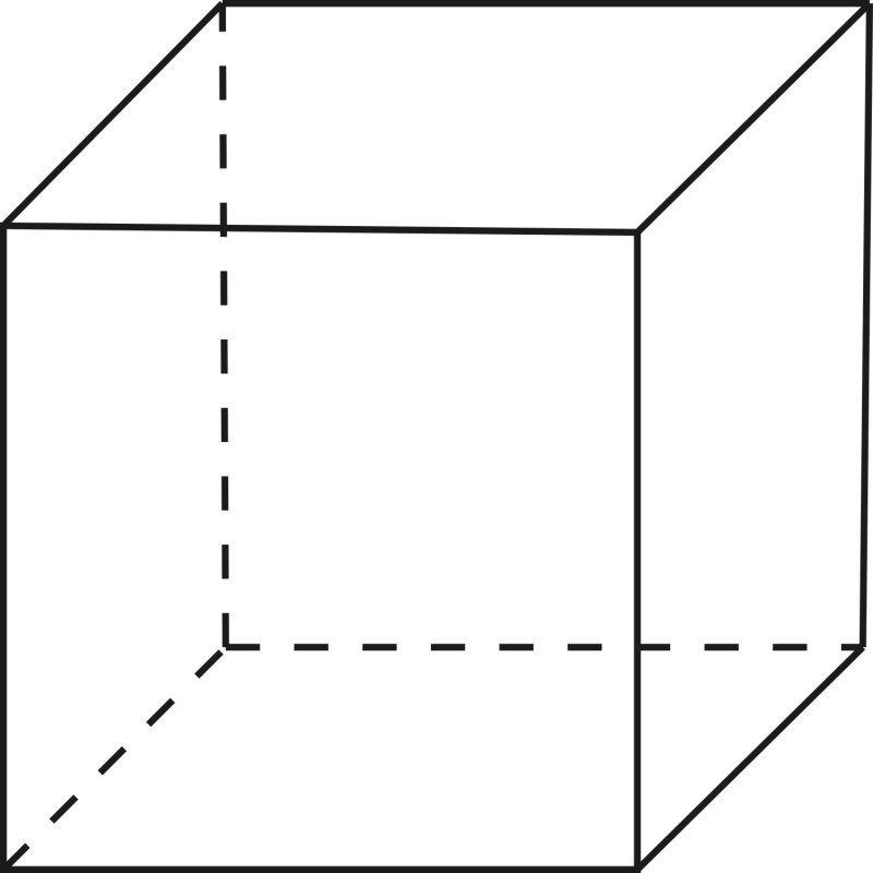 Объемный прямоугольник