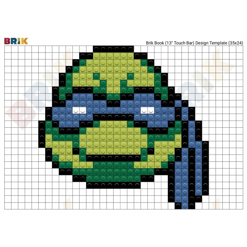 Pixel Art Черепашки ниндзя