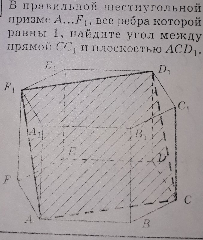 Ребра шестиугольной Призмы