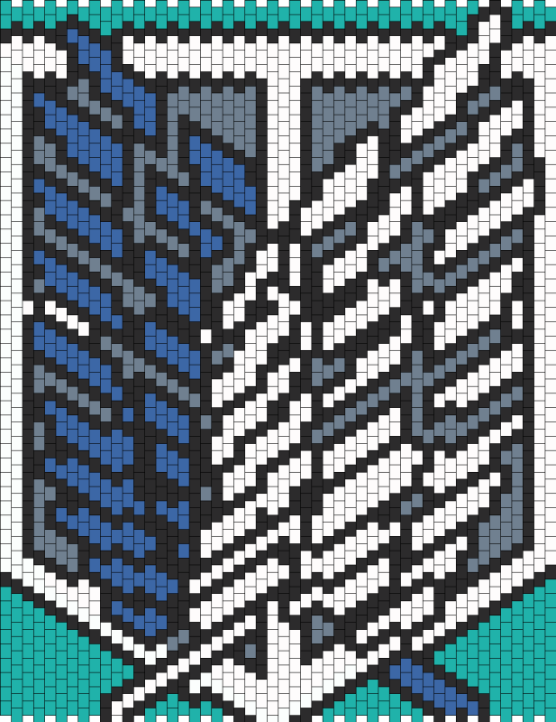 Пиксельные схемы вышивки