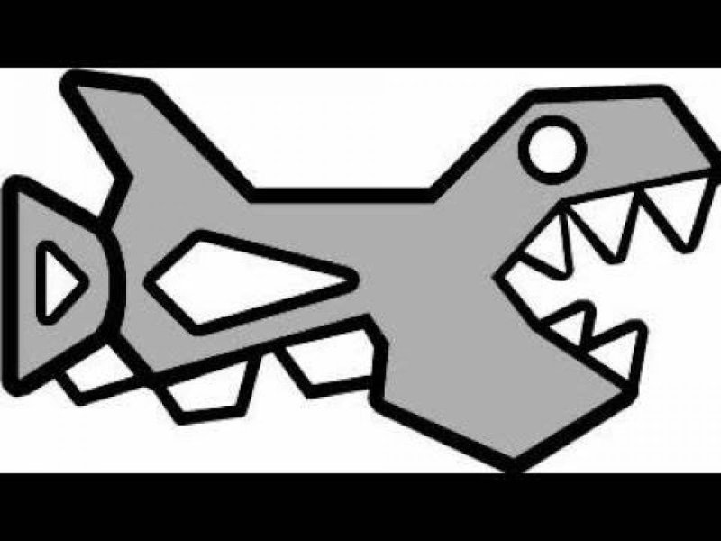 Geometry Dash персонаж самолёт