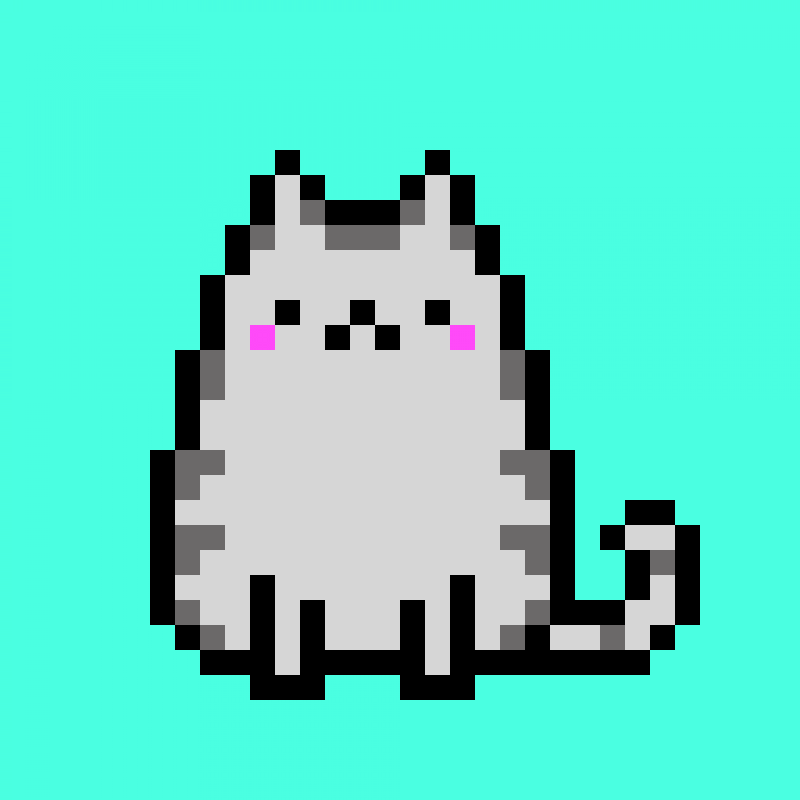 Pixel Art котики