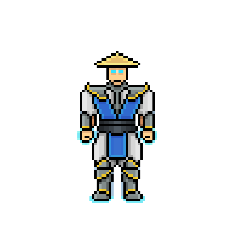 Pixel Art герои Mortal Kombat 11