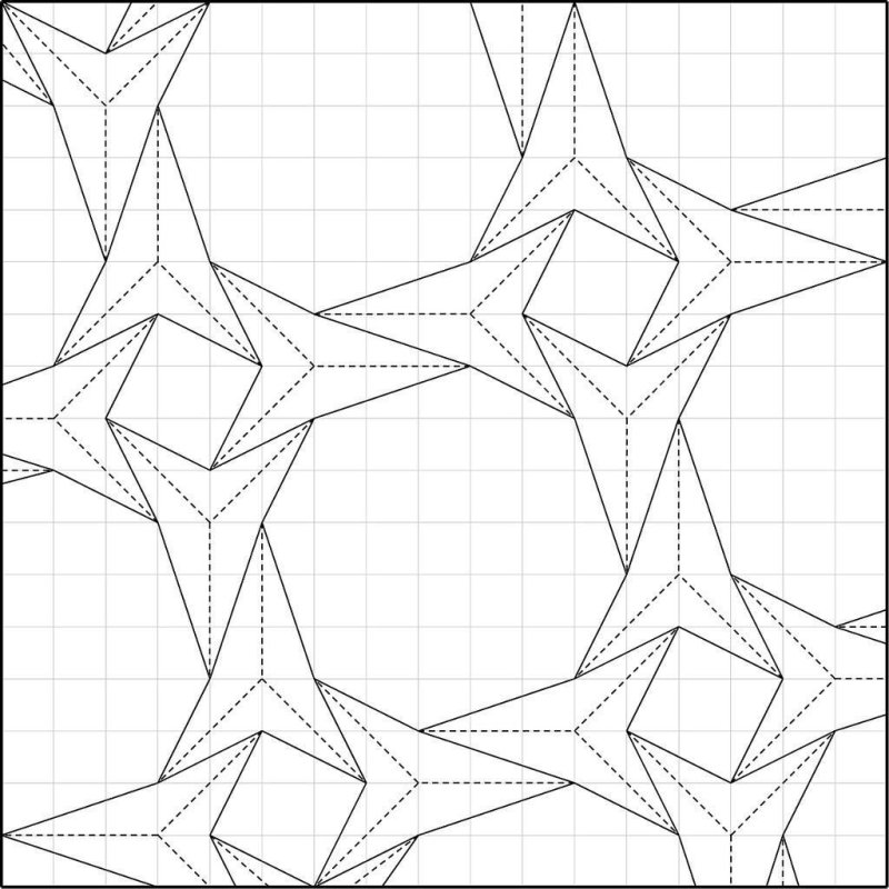 Узоры по клеточкам в тетради сложные геометрические ручкой