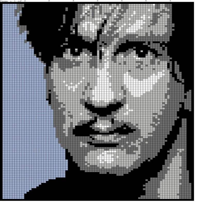 Пиксель портрет