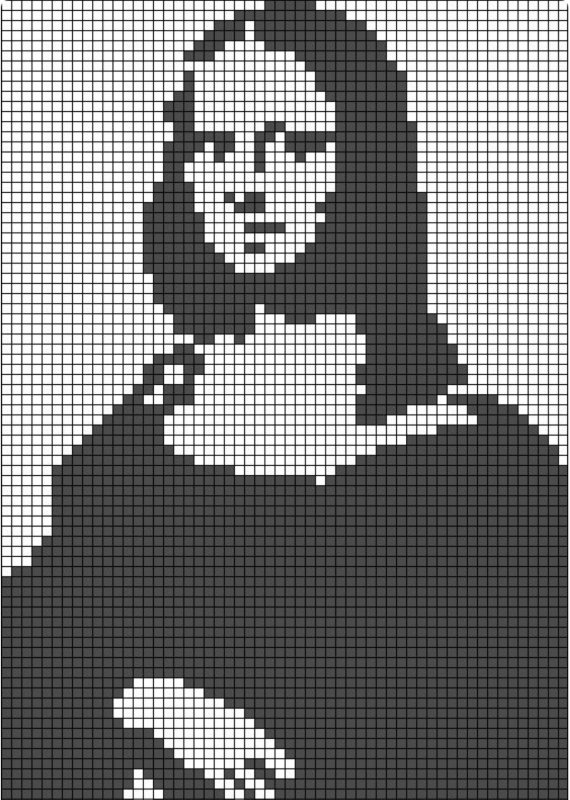 Пиксель портрет