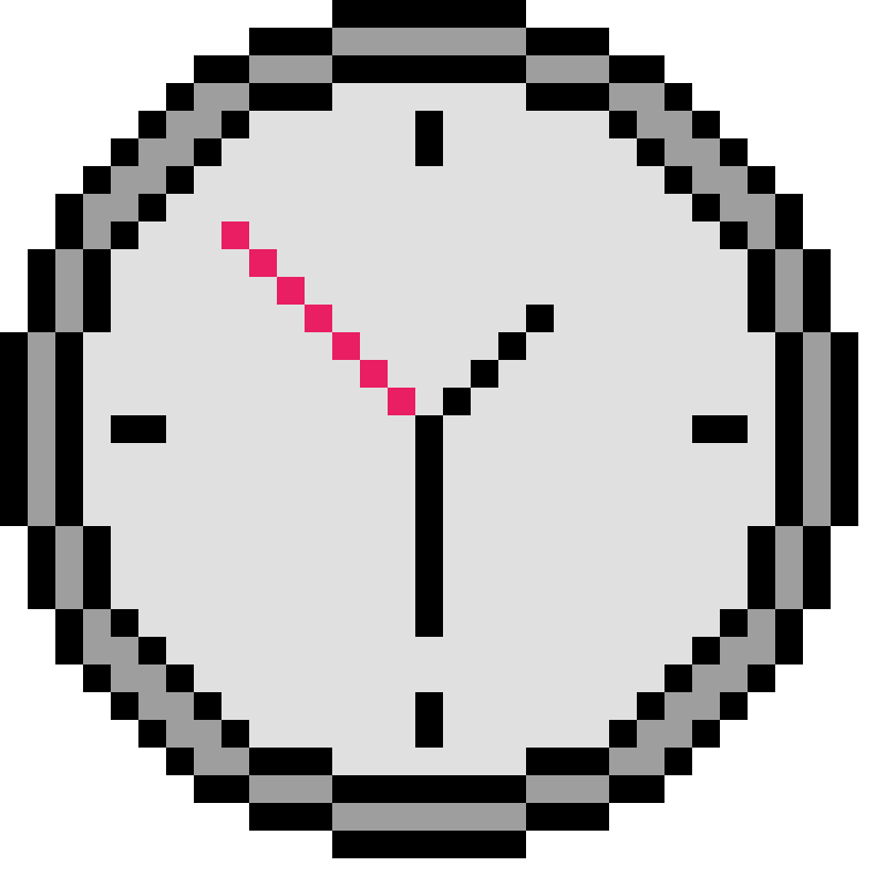 Пиксельные наручные часы