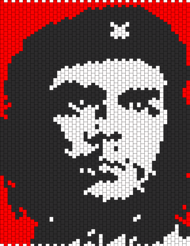 Че Гевара вышивка крестом схемы
