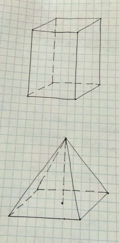 Призма геометрия четырехугольная