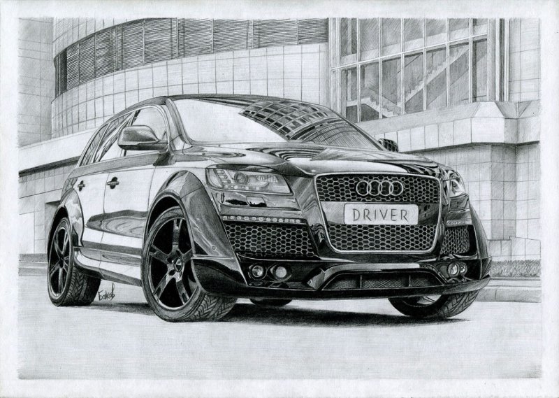 Рисунок Audi q7