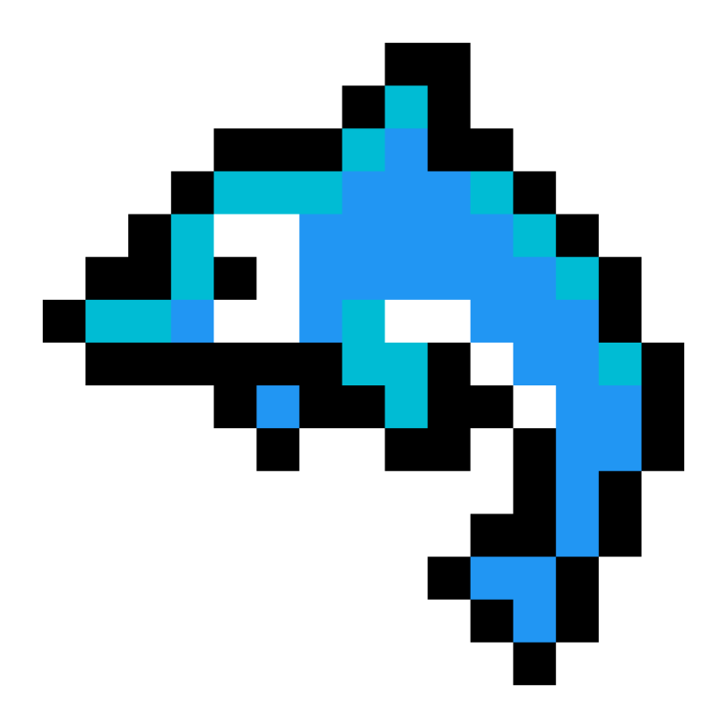 Рыбка по пикселям