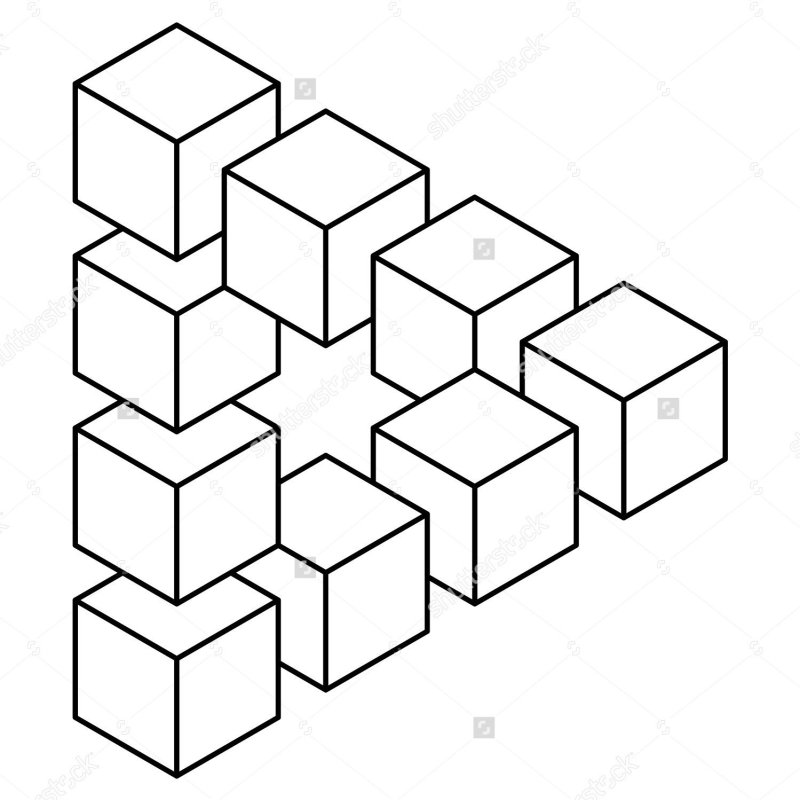 Фигуры из кубов