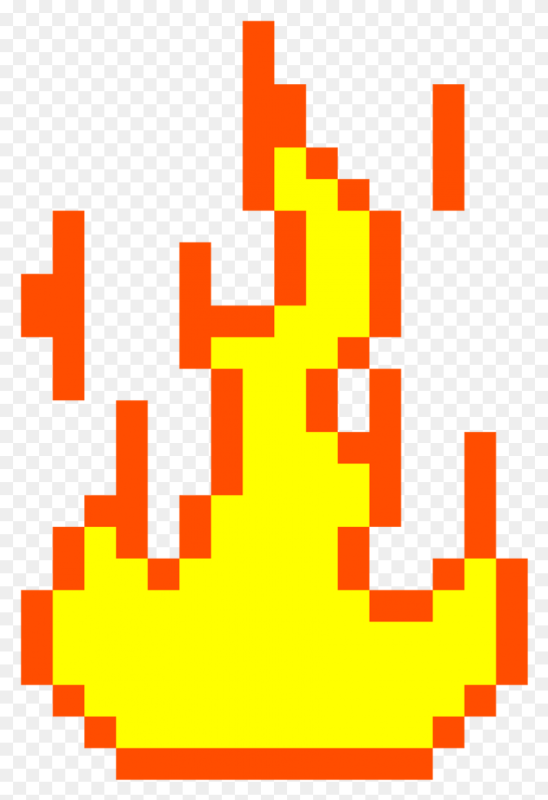 Пламя пиксель