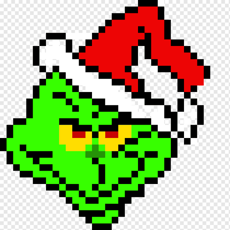 Рождественские пиксель арты