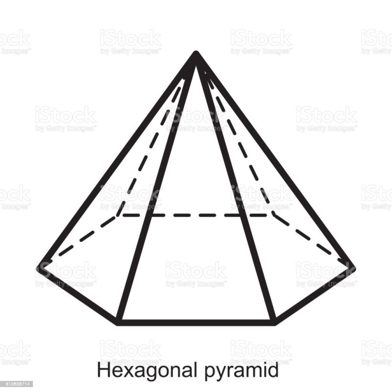 10 Гранная пирамида
