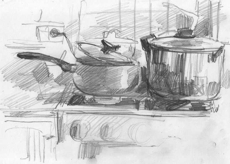 Зарисовки посуды